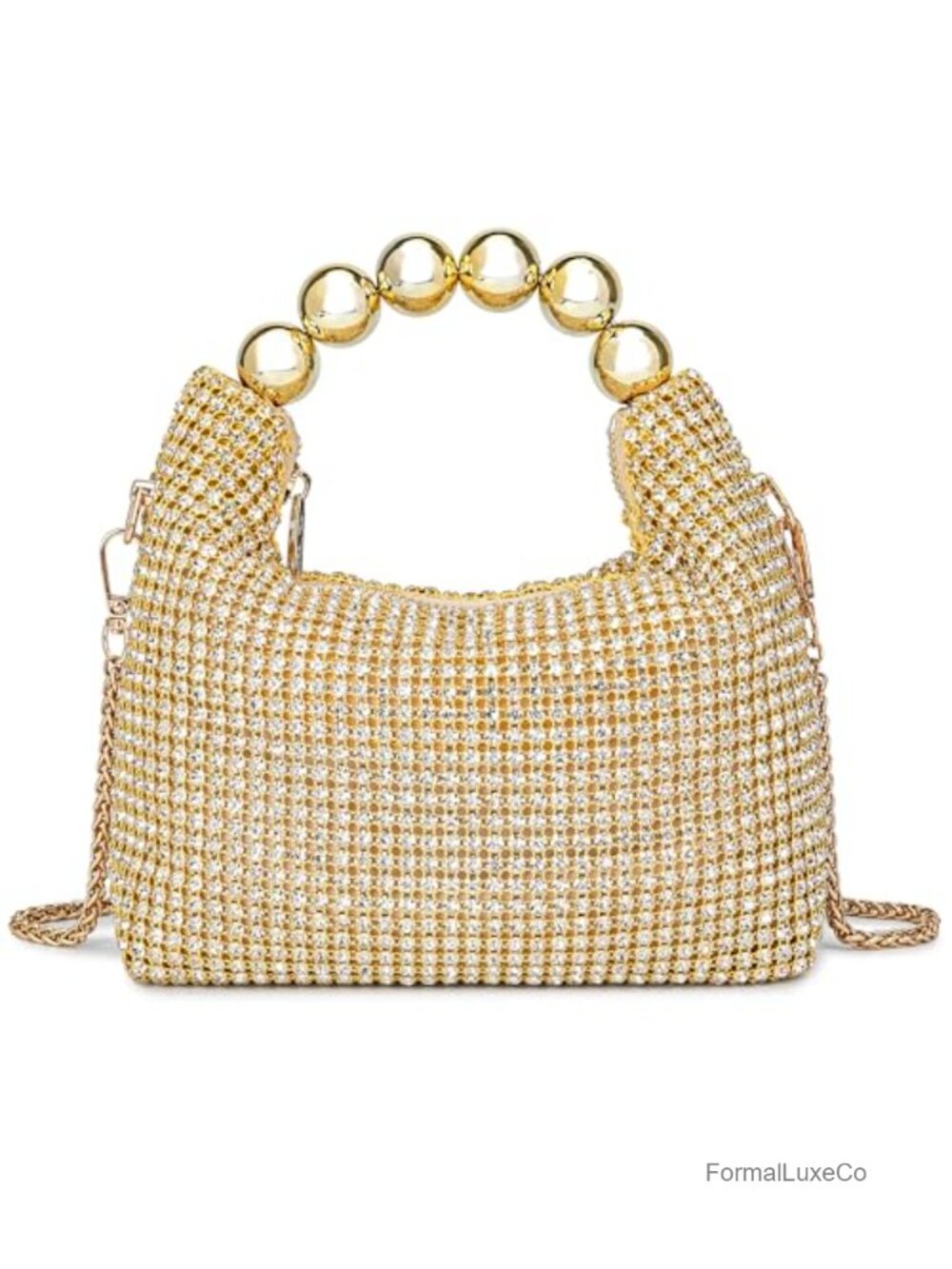 Rhinestone Crystal Evening Bag Crossbody Clutch Sparkly Party Purse
